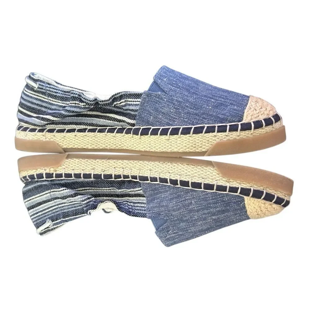 SPERRY Laurel Reef Blue Espadrilles Size 9
